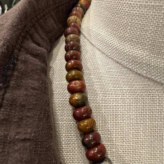 Cherry Creek Jasper Beaded Necklace