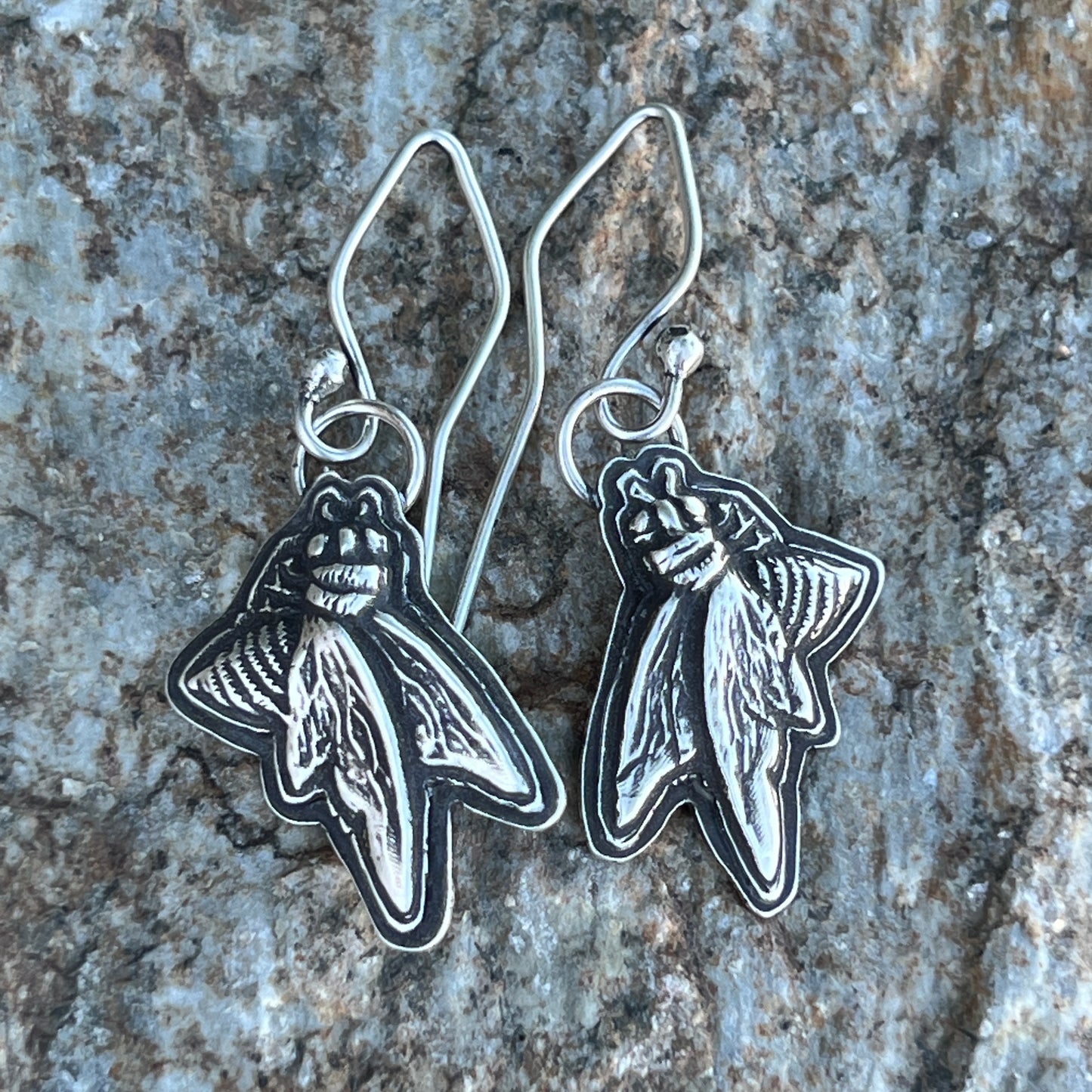 Sterling Silver Honeybee Earrings