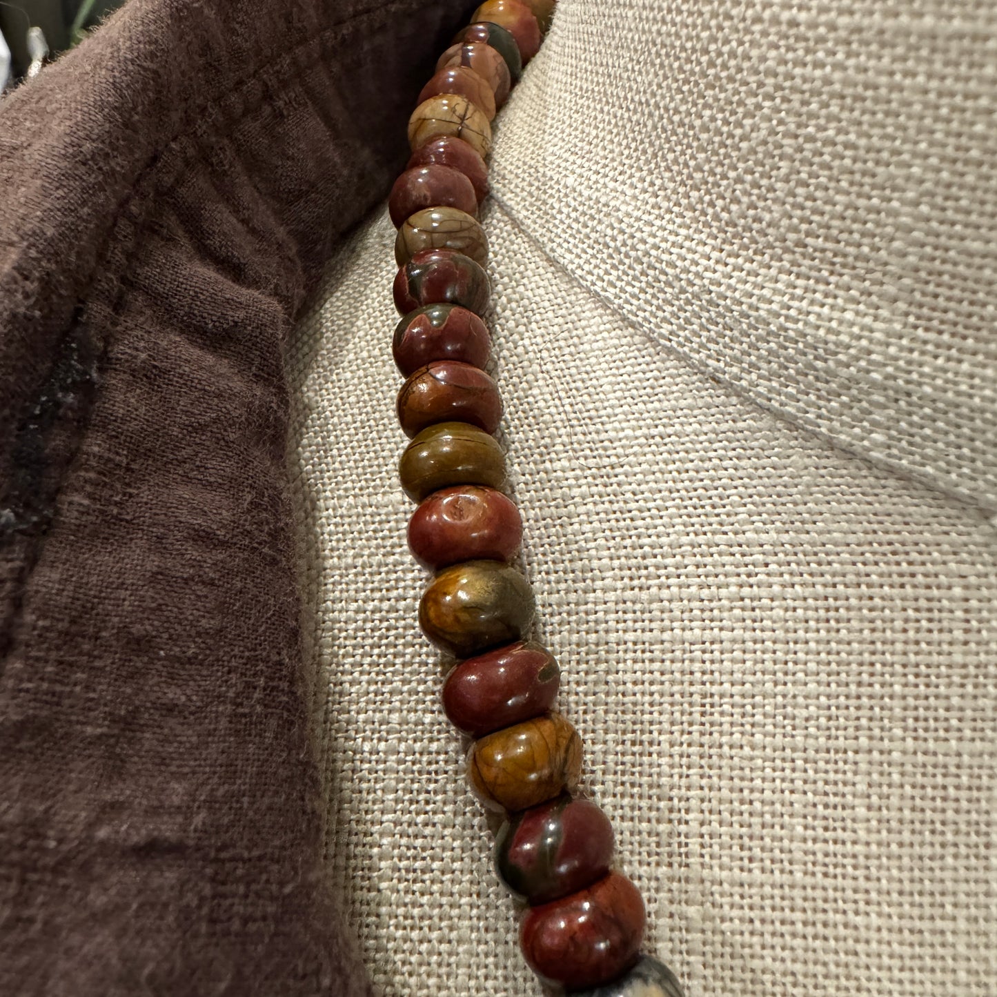 Cherry Creek Jasper Beaded Necklace
