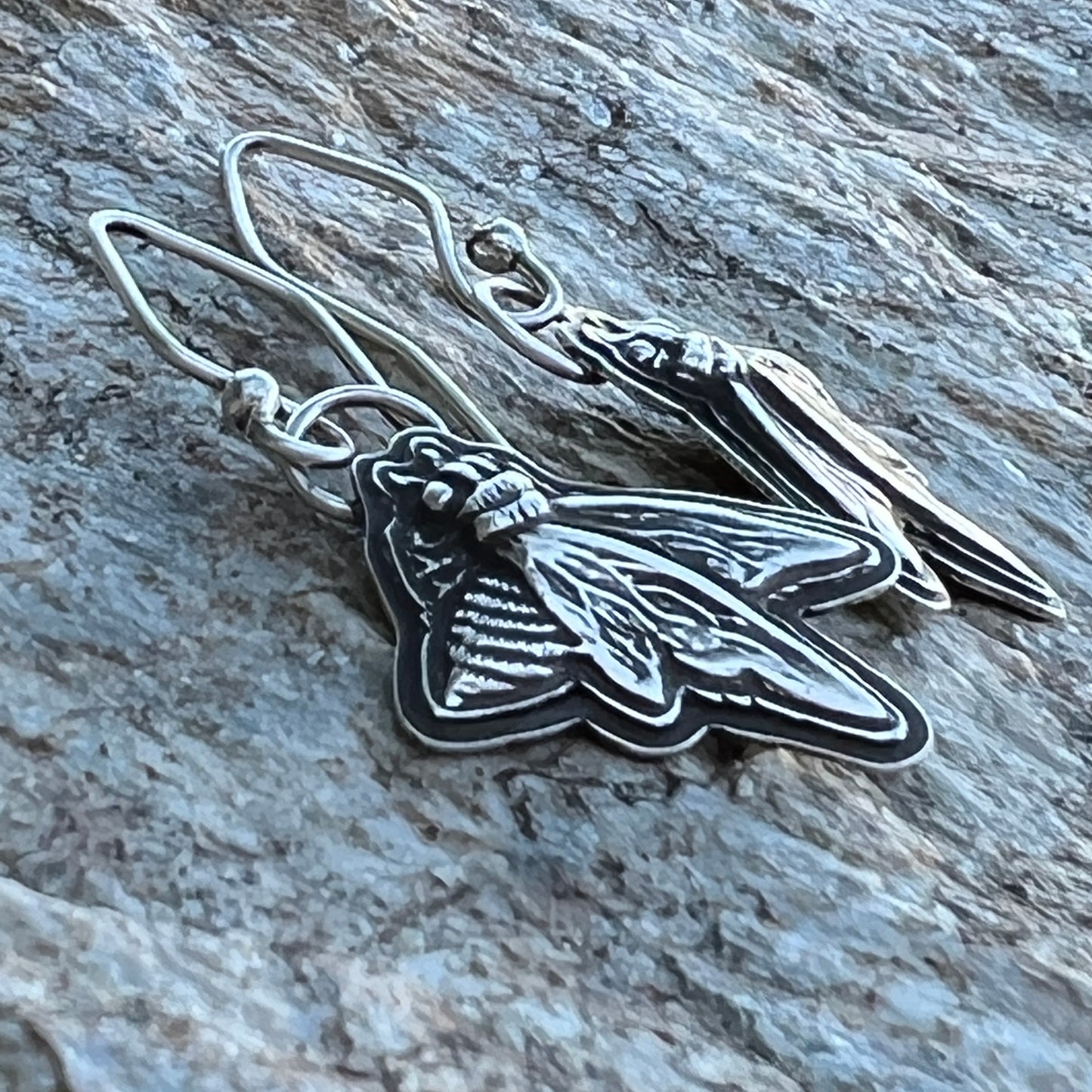 Sterling Silver Honeybee Earrings