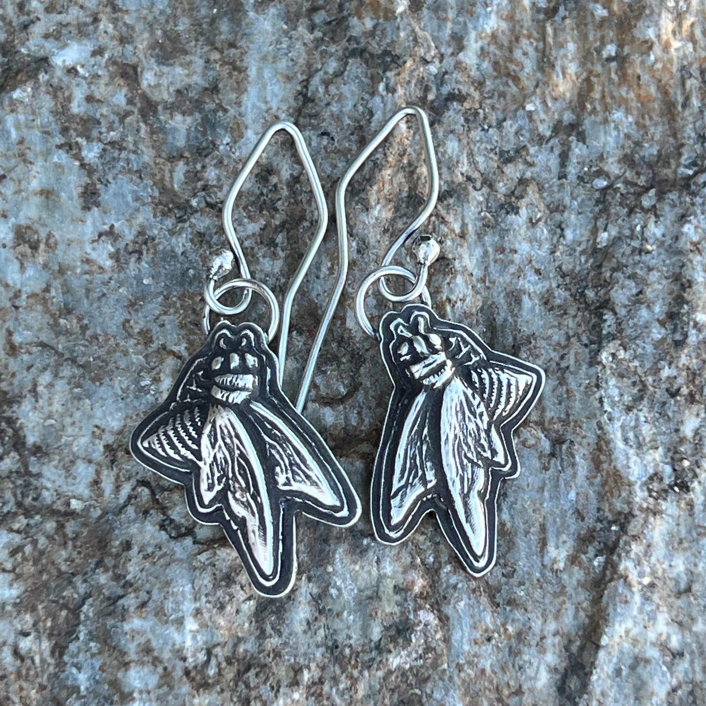 Sterling Silver Honeybee Earrings