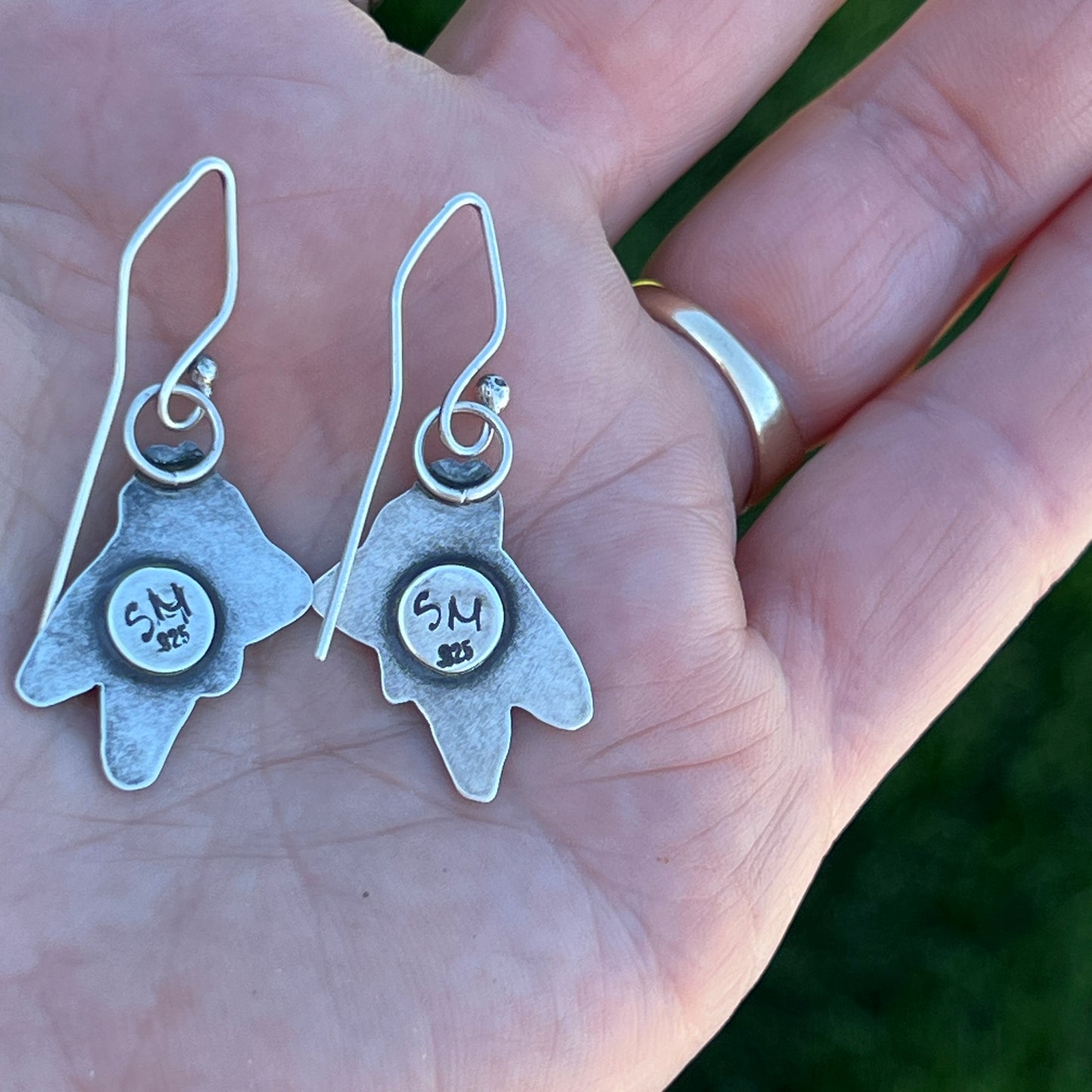 Sterling Silver Honeybee Earrings