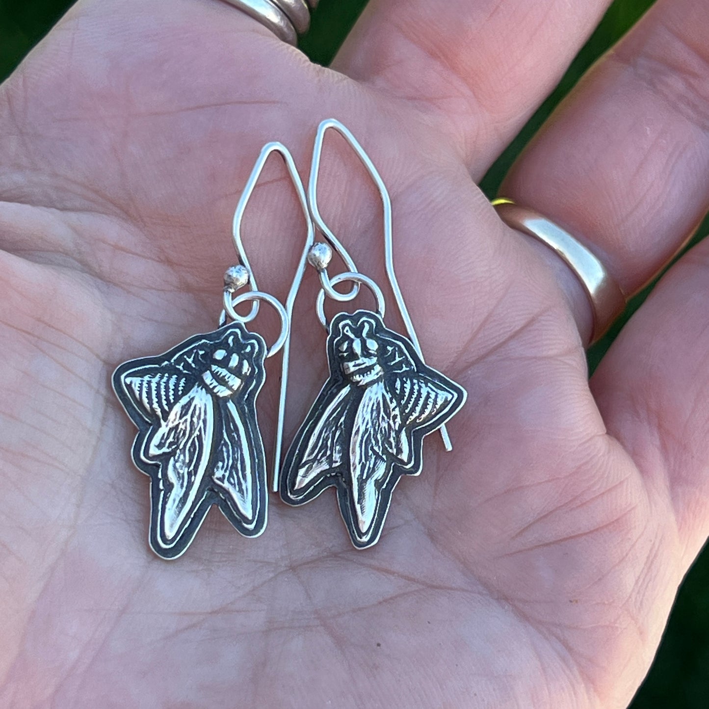 Sterling Silver Honeybee Earrings