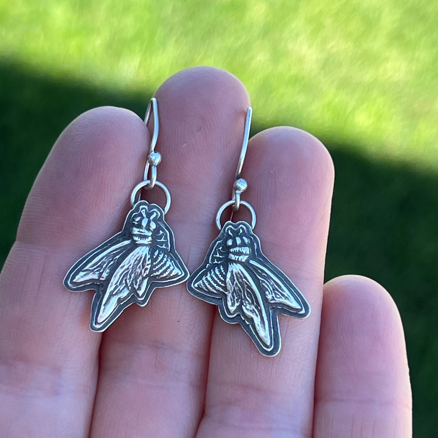 Sterling Silver Honeybee Earrings