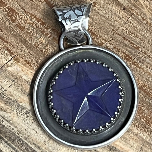 Tiffany Stone Star Pendant