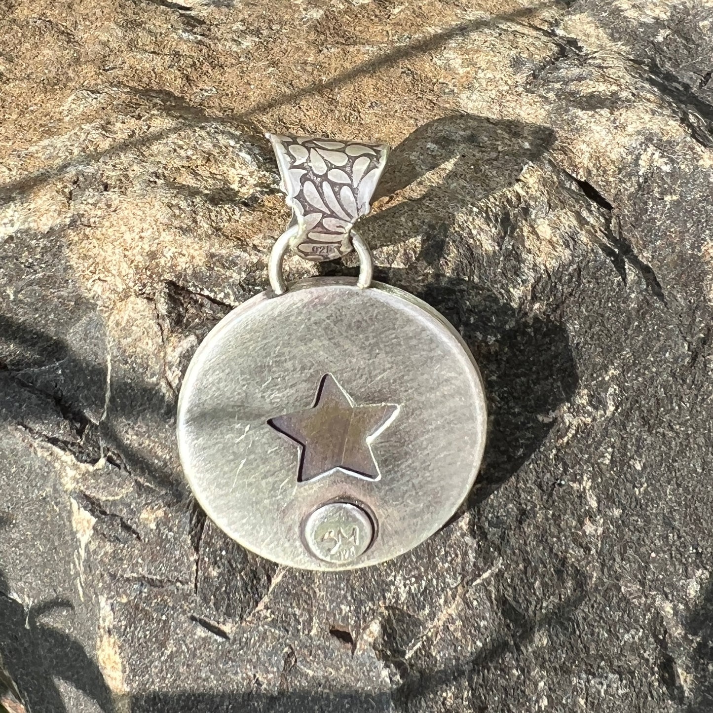 Tiffany Stone Star Pendant